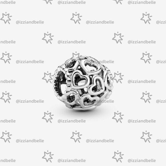 Pandora Hearts All Over Charm - Picture 1 of 4